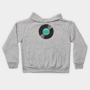 Audiophile (Music Lover) Vinyl Record Kids Hoodie